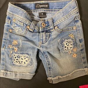 Jordache Blue Denim Shorts GIRLS 4T